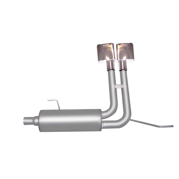 Cat-Back Super Truck Exh aust System  Aluminized GIBSON EXHAUST 9532