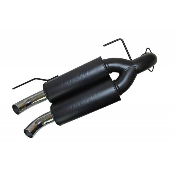 Polaris UTV Dual Exhaust Black Ceramic GIBSON EXHAUST 98014