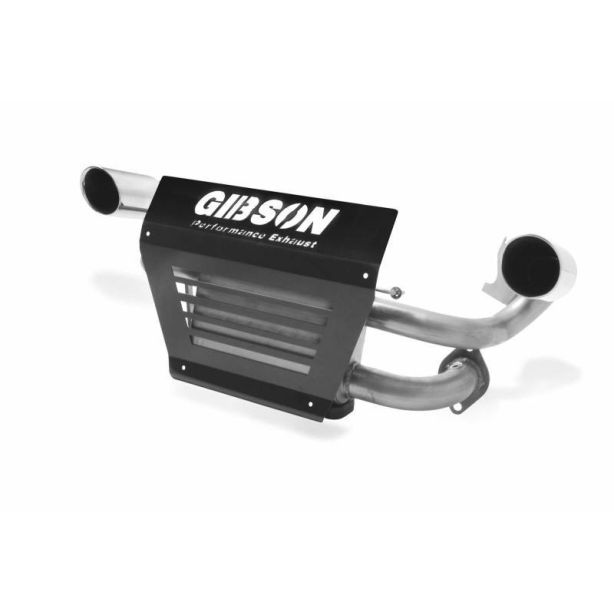 Polaris UTV Dual Exhaust Stainless GIBSON EXHAUST 98021