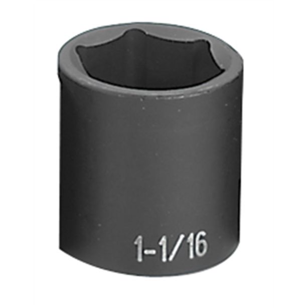 SOC 1-1/16 1/2D IMP 6PT Grey Pneumatic 2034R