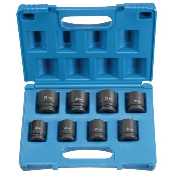 3/4"DR 8PC STD METR Grey Pneumatic 8134M