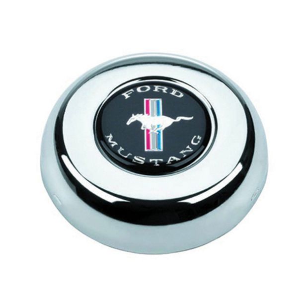 Chrome Horn Button Mustang GRANT 5688