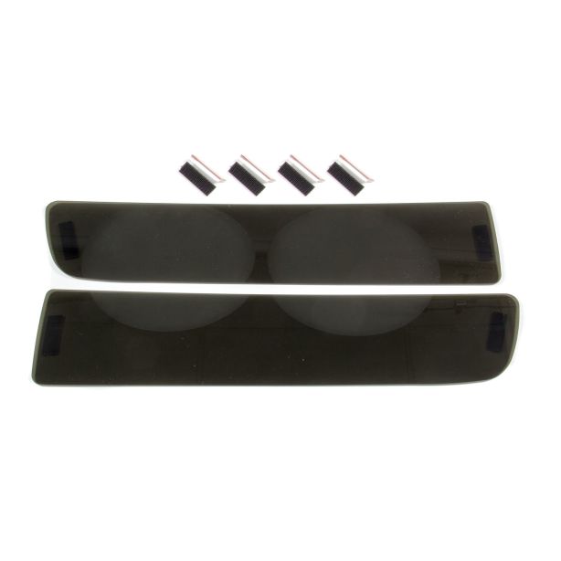 84-90 Corvette Turn Sign Frt Smoke No Rubber 2pcs G.T. STYLING GT039FS