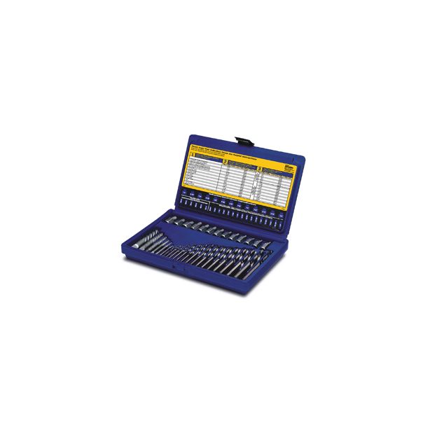 35 Piece Master Screw Extractor Set with Cobalt Bits