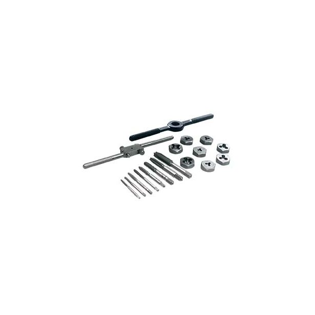 Irwin Industrial Tool Co 24608 18 Piece Metric/Frac Tap + Die Bst SM