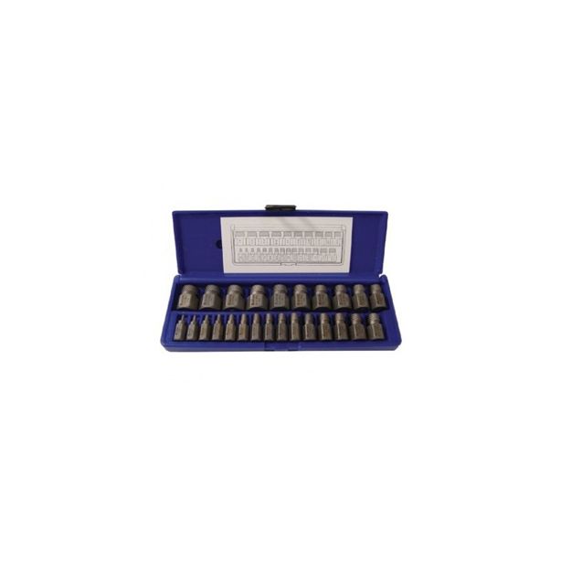 Irwin Industrial Tool Co 53227 25 Piece Multi Spline Screw Extractor Set(1/8 7/8