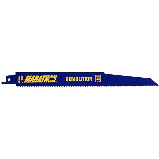 9 in. Demolition Reciprocating Blade (1-Pack) Hanson 372960