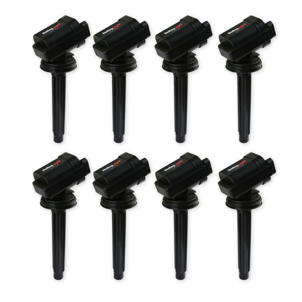 HOLLEY 556-161 Smart Coil - Ford Coyote 8pk - Black