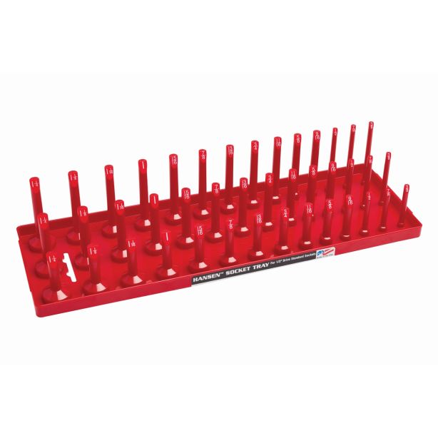 1/2" SAE 3-Row Socket Tray Hansen Global 12013