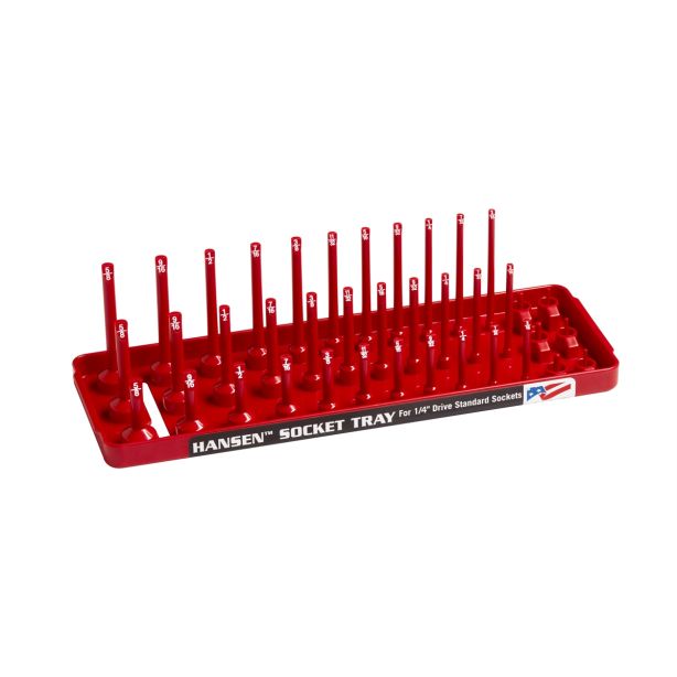 1/4" DR. 3-Row Soc Tray Hansen Global 14013