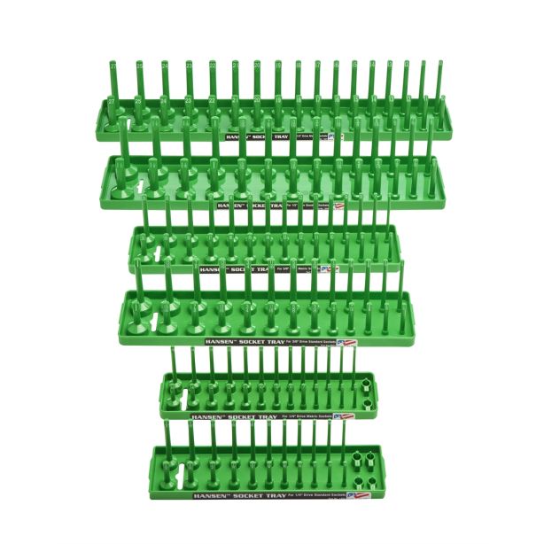 Soc Tray Six Pack, Green Hansen Global 92001