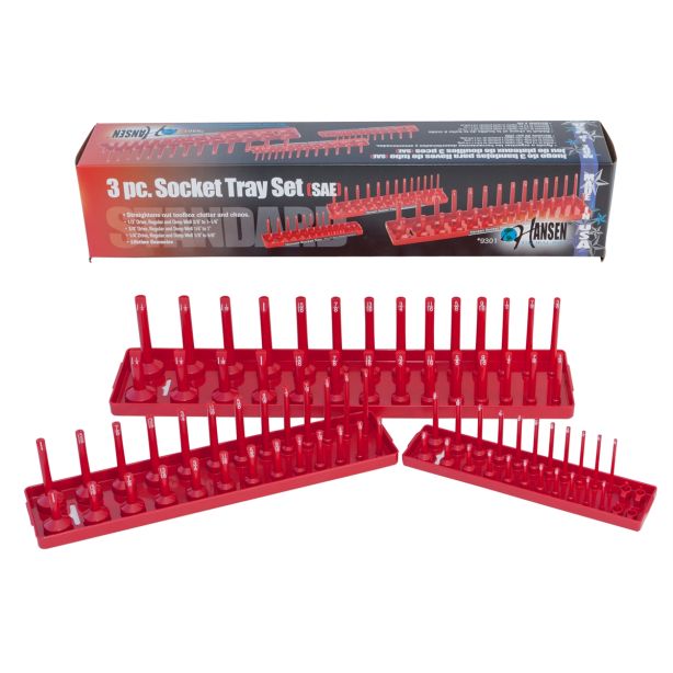 3-PC SAE Soc Tray Set Hansen Global 9301