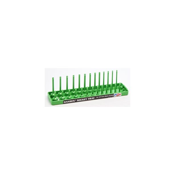 1/4" Dr. Green Metric Deep & Regular Socket Holders HANSEN GLOBAL  INC. 1404