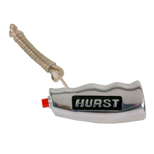 T-Handle w/Button SAE & Metric Polished HURST 1530011
