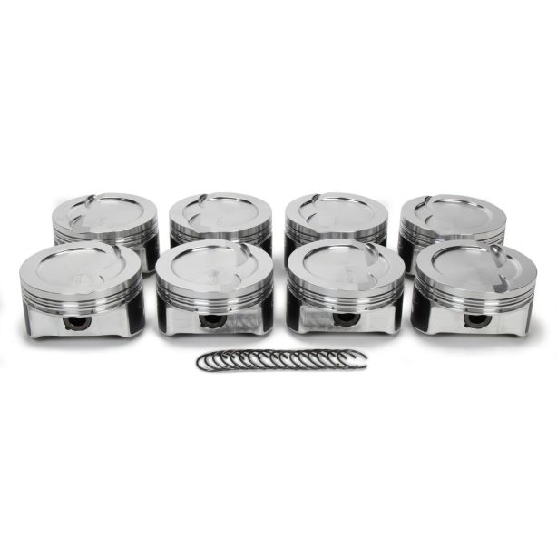 LS 6.0/6.2L Dish Forged Piston Set 4.000 Bore ICON PISTONS IC553C.STD