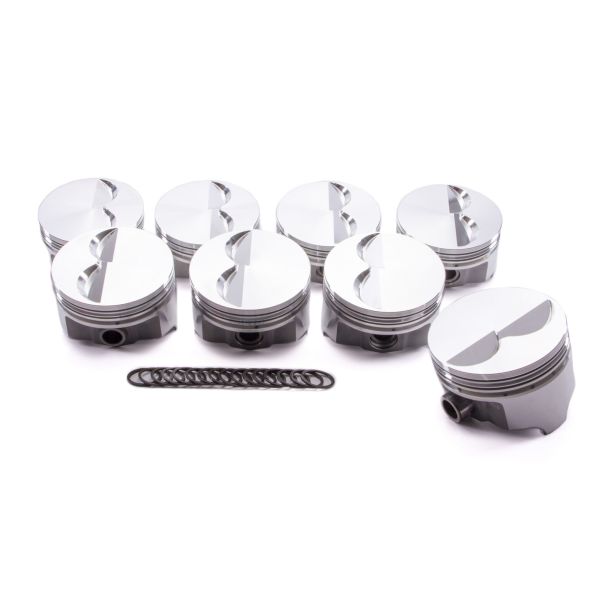 SBC Forged F/T Piston Set 4.040 Bore -4.86cc ICON PISTONS IC792.040