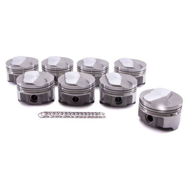 BBC FHR Dome Piston Set 4.125 Bore +17cc ICON PISTONS IC9948.STD