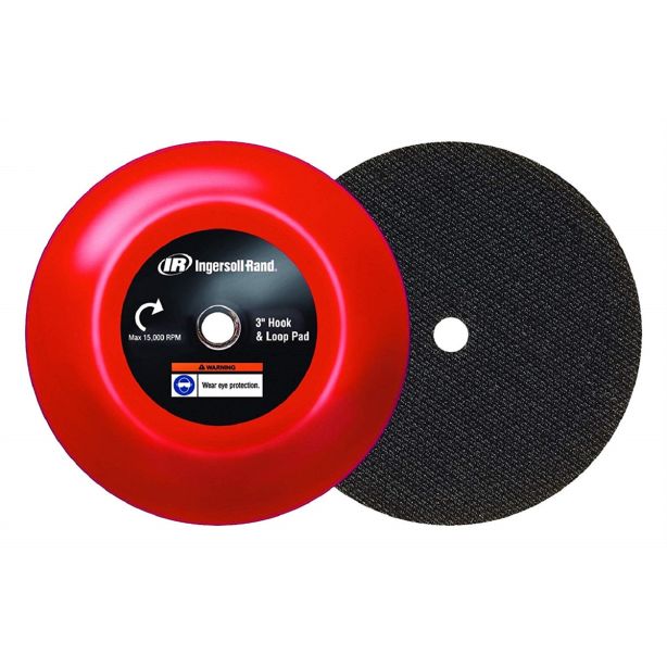 3" HOOK AND LOOP PAD F/3129K Ingersoll Rand 03H-PAD-HL