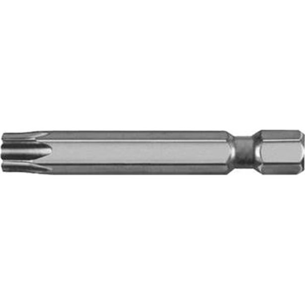 Power Bit, T27 Torx, 1/4 in. Hex Shank with Groove Irwin Industrial iwaf26tx27b5
