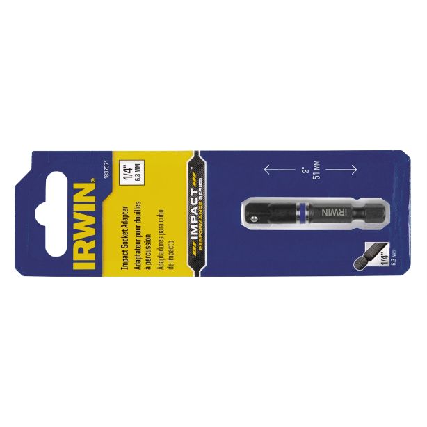 Socket Adptr 1/4" To 1/4" Irwin Industrial IWAF36214