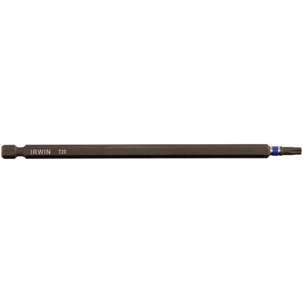Power Impact Bit T20 x 6 in. OAL (1 per Card) Irwin Industrial IWAF36TX20