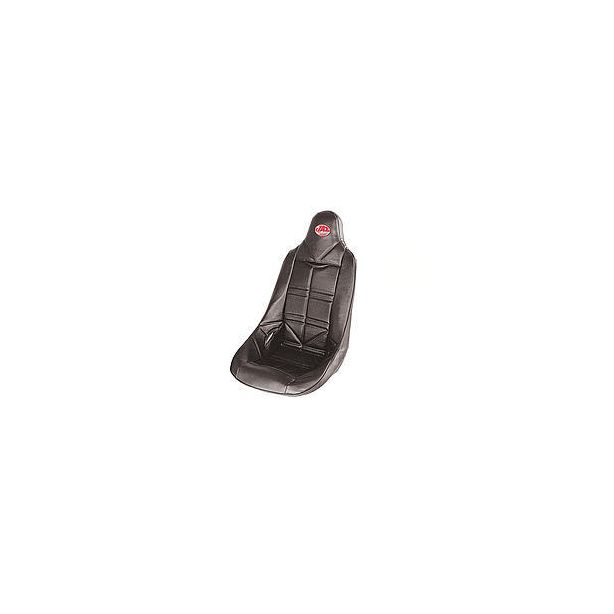 Mini Pro Stock Seat Cover Black Vinyl JAZ 150-111-01