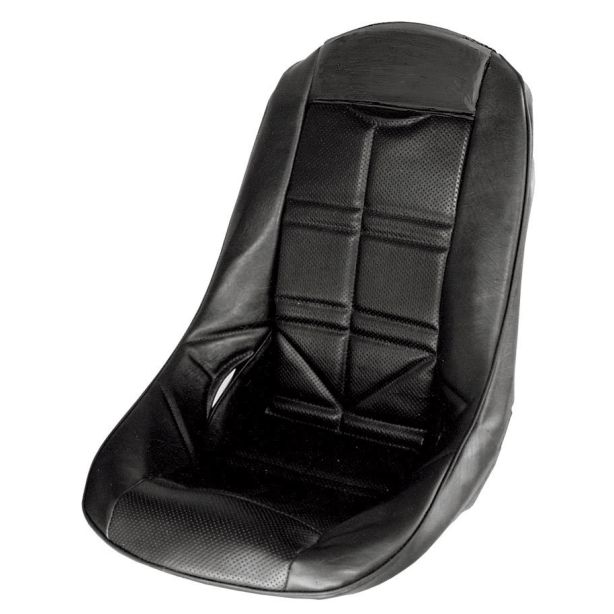 P/S Low Back Seat Cover Black Vinyl JAZ 150-121-01