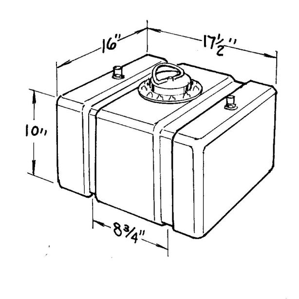 12-Gallon C/T Fuel Cell  JAZ 200-012-01