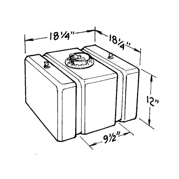 16-Gallon C/T Fuel Cell  JAZ 200-116-01