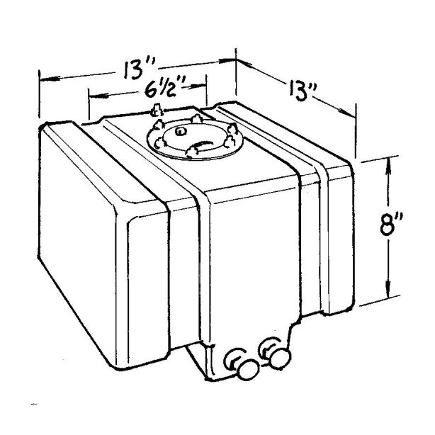 5-Gallon Drag Race Cell  JAZ 250-005-01
