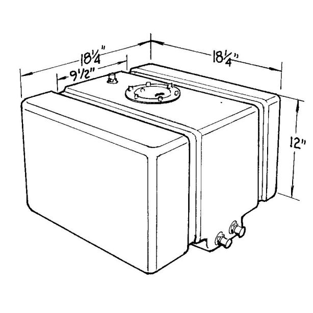 16-Gallon Drag Race Cell  JAZ 250-116-01