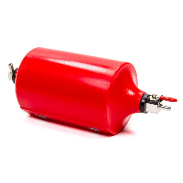 Red Radiator Catch Can 1qt. JAZ 600-025-06