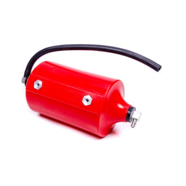 Radiator Recovery Tank- Red JAZ 602-025-06