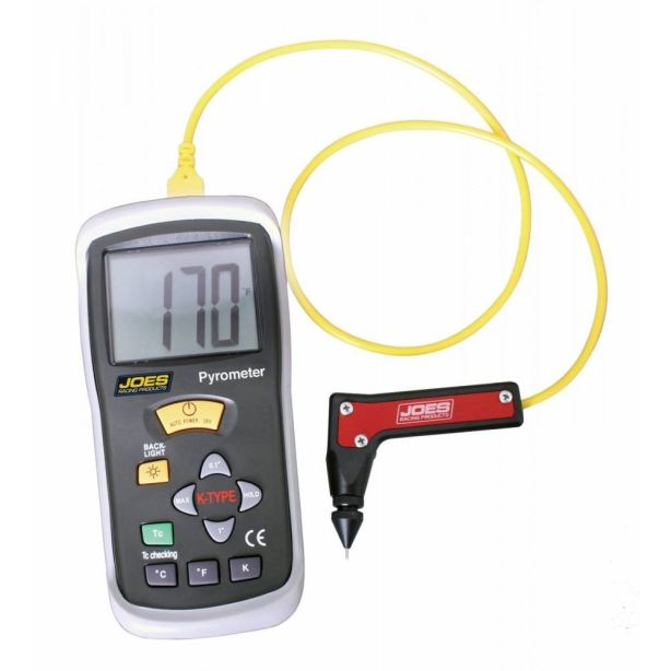 Pyrometer w/Adjustable Probe JOES RACING PRODUCTS 54005