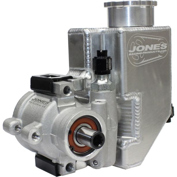 Alum Mini P/S Pump with Alum Reservoir JONES RACING PRODUCTS PS-9008-AL-AR