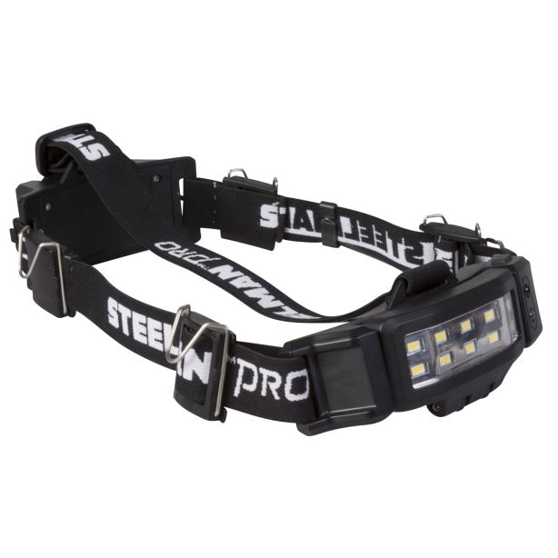 Slim Profile Rechargeable Headlamp J S Products (steelman) 78834