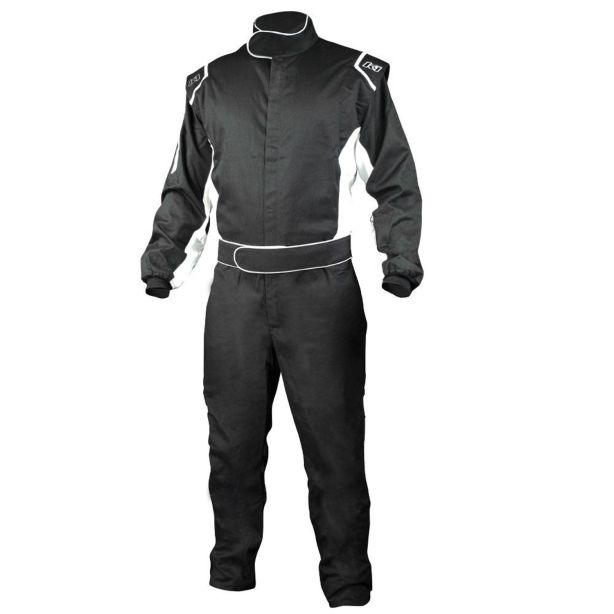 K1 RACEGEAR 20-CHL-NW-3XL Suit Challenger Black 3X-Large SFI 3.2A/1