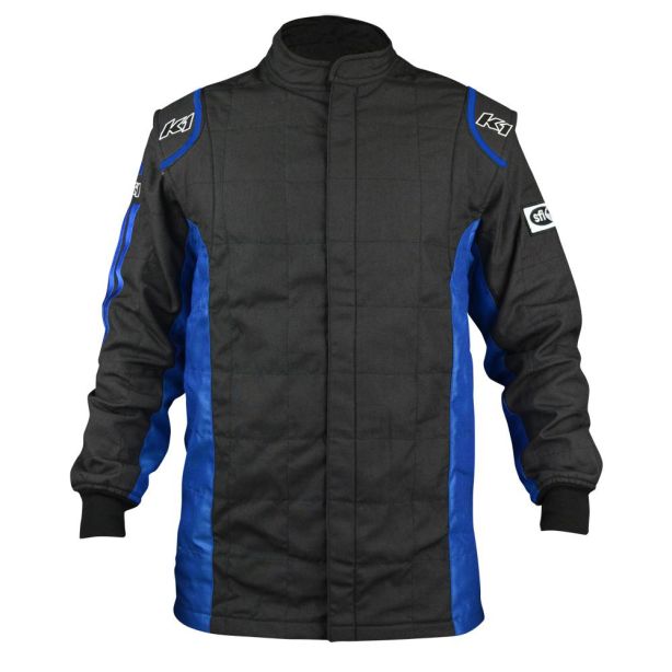 Jacket Sportsman Black / Blue Large K1 RACEGEAR 21-SPT-NB-L