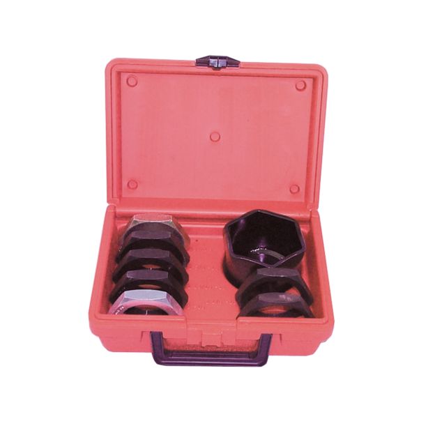 SPINDLE RETHREAD KIT LIGHT TRUCK 8PC Lang Tools 2577