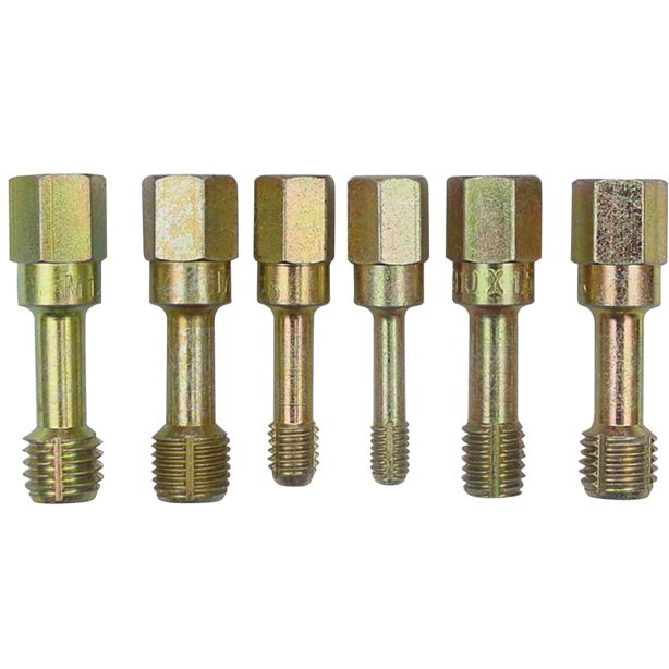 METRIC THREAD RESTORER TAP SET 6PC Lang Tools 2588