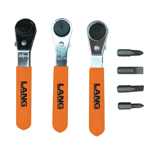 Kastar 7-Piece Offset Ratcheting Screwdriver Bit W Lang Tools 5278