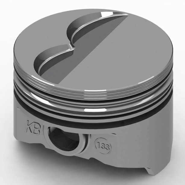Pontiac 400 F/T Piston Set 4.150 Bore -6cc KB PERFORMANCE PISTONS KB133.030