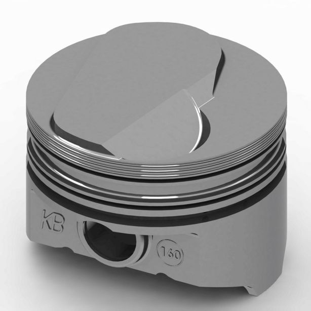 BBC Domed Piston Set 4.165 Bore +17cc KB PERFORMANCE PISTONS KB160.040
