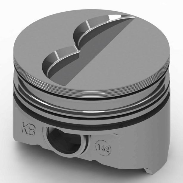 BBM Flat Top Piston Set 4.280 Bore -8cc KB PERFORMANCE PISTONS KB162.030