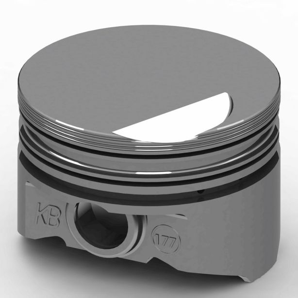SBF Flat Top Piston Set 4.030 Bore -2cc KB PERFORMANCE PISTONS KB177.030