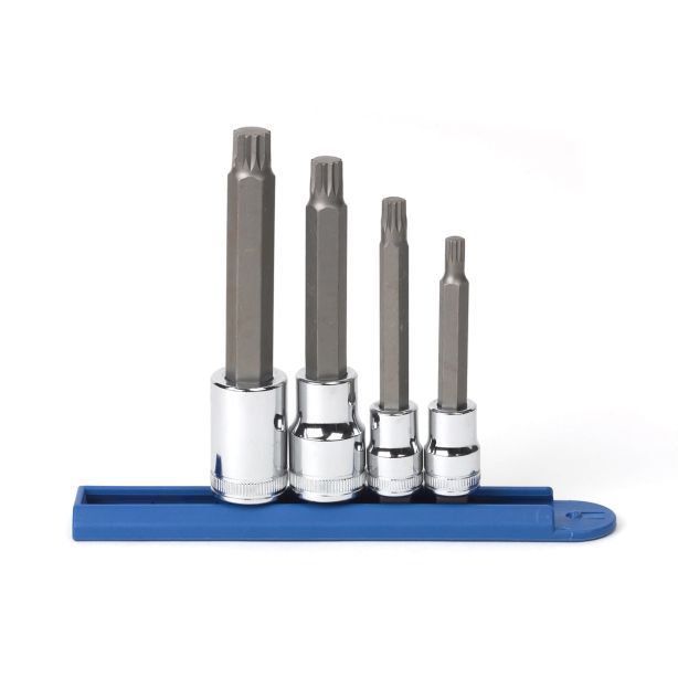 4PC 3/8 & 1/2"DR 12PT METRIC BIT SOCKET GearWrench 80572