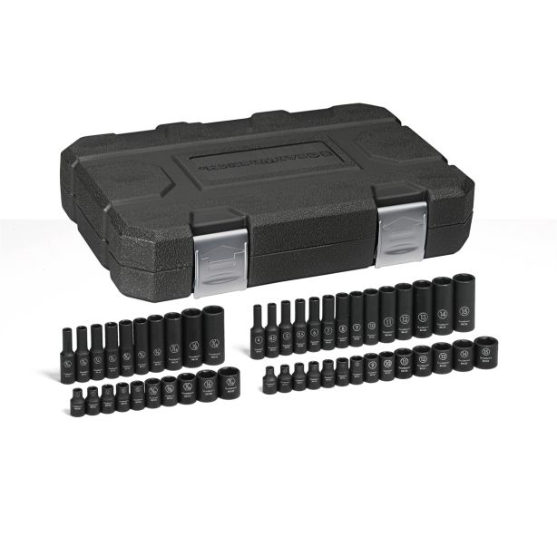 48 PC. 1/4" DR IMP SOC SET STND/DP SAE/ GearWrench 84902