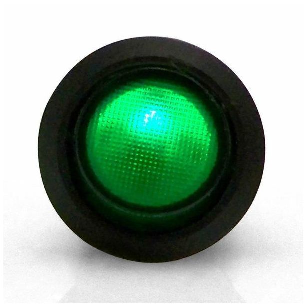 Illuminated Rocker 6 Green KEEP IT CLEAN KICSW32G