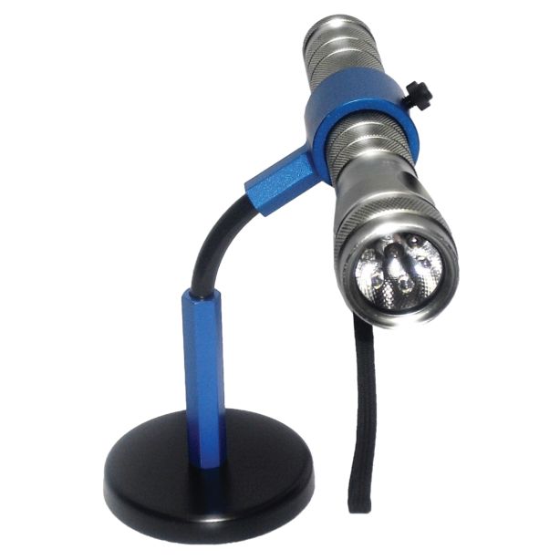 Blue Anodized Flex Flashlight Grip Killer Tools ART65BL