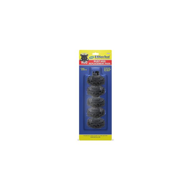 5 Pc. Rust Hog™ Replacement Pad Set KEN TOOL 30168